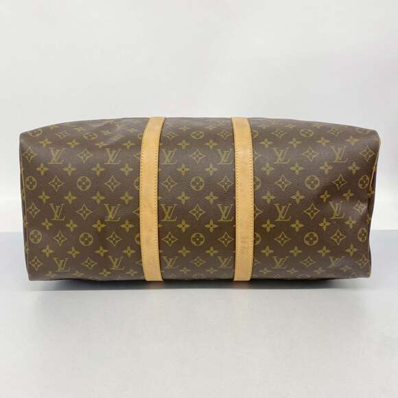 LOUIS VUITTON Authentic Brown Monogram Keepall 50 Boston Bag - Picture 3 of 11